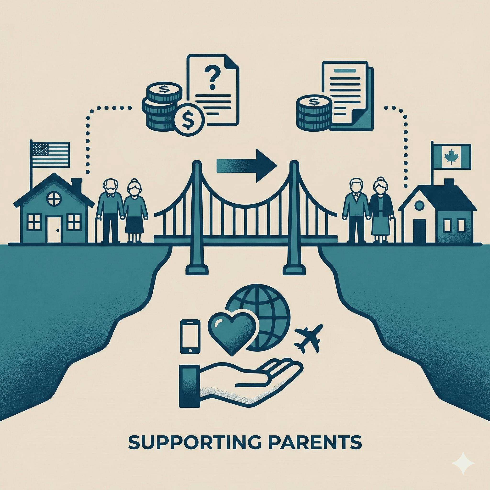 Supporting Aging Parents Across Two Countries: A Financial Planning Guide