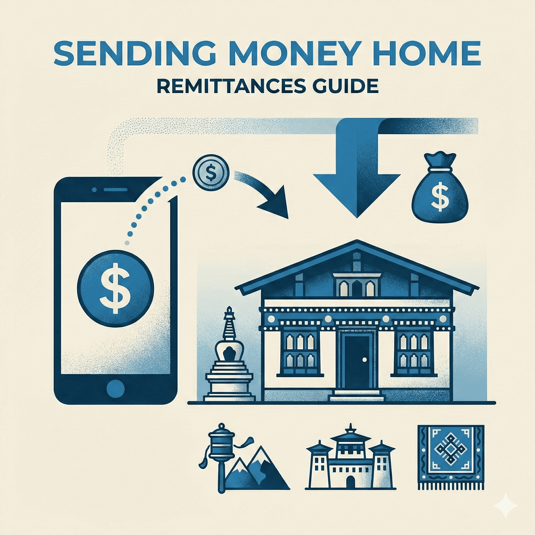Sending Money Home: The Complete Guide to Remittances to Nepal, Tibet, and Bhutan